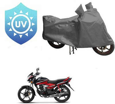 RPSENTTERPR Waterproof Two Wheeler Cover for Honda(CB Shine, Grey)