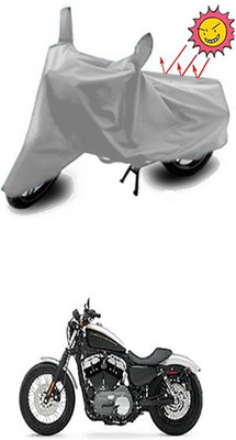 Gromaa Two Wheeler Cover for Harley Davidson(Silver)