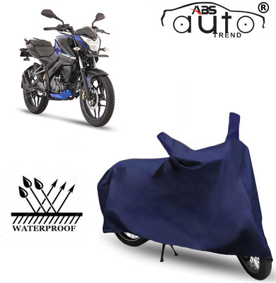 ABS AUTO TREND Waterproof Two Wheeler Cover for Bajaj(Pulsar AS 150, Blue)