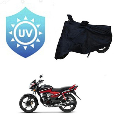 Mdstar Waterproof Two Wheeler Cover for Honda(CB Shine, Black)