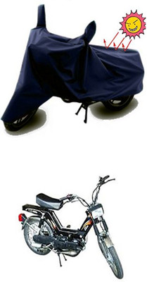 Gromaa Two Wheeler Cover for Kinetic(Blue)