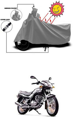 Gromaa Two Wheeler Cover for TVS(Grey)