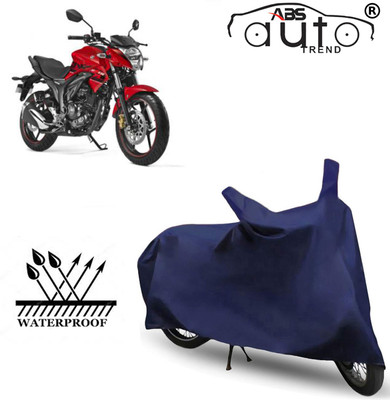 ABS AUTO TREND Waterproof Two Wheeler Cover for Suzuki(Gixxer SF, Blue)