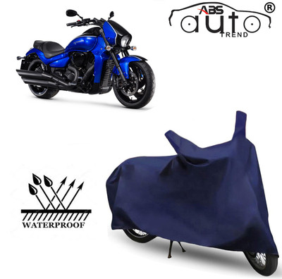ABS AUTO TREND Waterproof Two Wheeler Cover for Suzuki(Blue)