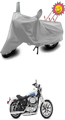 Gromaa Two Wheeler Cover for Harley Davidson(Silver)