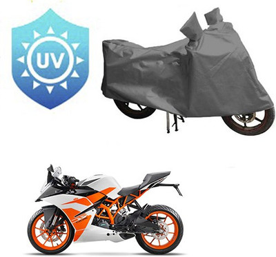 RPSENTTERPR Waterproof Two Wheeler Cover for KTM(Duke 200, Grey)