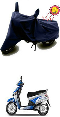 Gromaa Two Wheeler Cover for Mahindra(Blue)