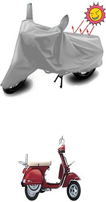 Gromaa Two Wheeler Cover for LML(Silver)