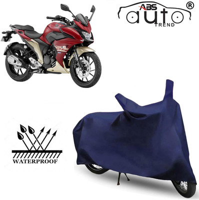 ABS AUTO TREND Waterproof Two Wheeler Cover for Yamaha(Fazer, Blue)
