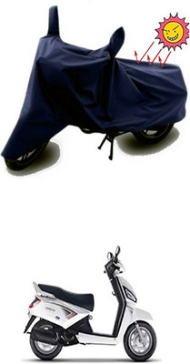 Gromaa Two Wheeler Cover for Mahindra(Blue)