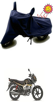 Gromaa Two Wheeler Cover for Mahindra(Blue)