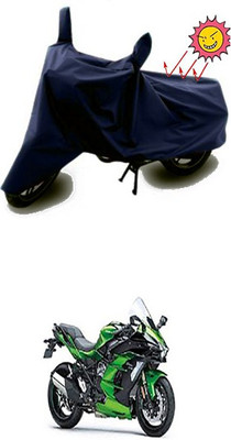 Gromaa Two Wheeler Cover for Kawasaki(Blue)