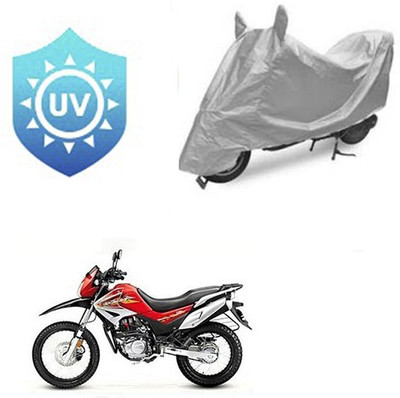 RPSENTTERPR Waterproof Two Wheeler Cover for Hero(Impulse, Silver)