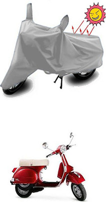 Gromaa Two Wheeler Cover for LML(Silver)
