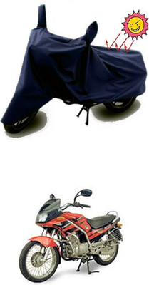 Gromaa Two Wheeler Cover for Kinetic(Blue)