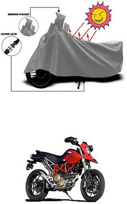 Gromaa Two Wheeler Cover for Ducati(Grey)