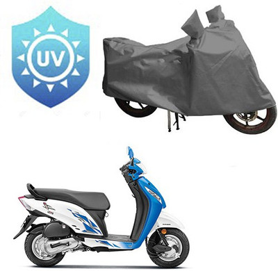RPSENTTERPR Waterproof Two Wheeler Cover for Honda(Activa i, Grey)