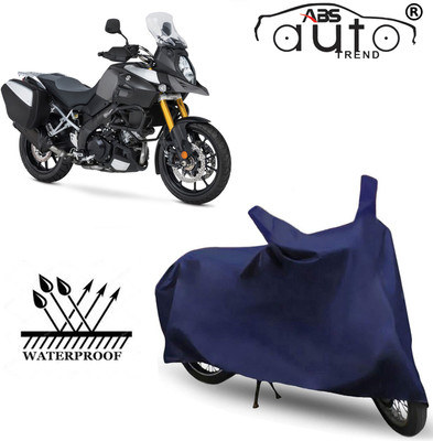ABS AUTO TREND Waterproof Two Wheeler Cover for Suzuki(Blue)