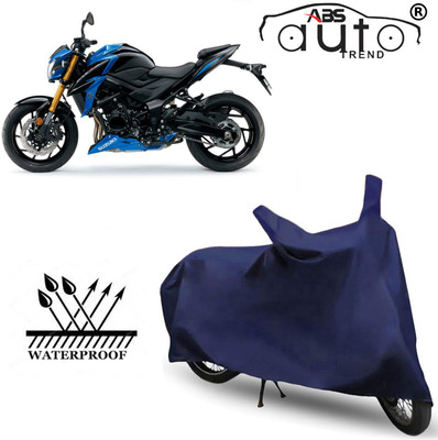 ABS AUTO TREND Waterproof Two Wheeler Cover for Suzuki(GSX, Blue)