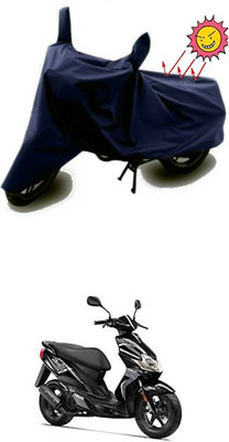 Gromaa Two Wheeler Cover for Yamaha(Jog R, Blue)