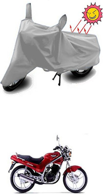 Gromaa Two Wheeler Cover for Kinetic(Silver)