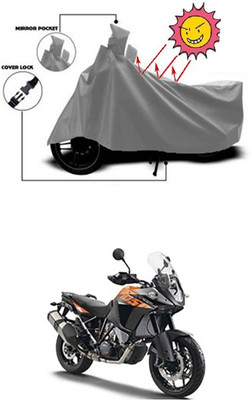 Gromaa Two Wheeler Cover for KTM(Grey)