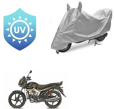 RPSENTTERPR Waterproof Two Wheeler Cover for Mahindra(Centuro, Silver)