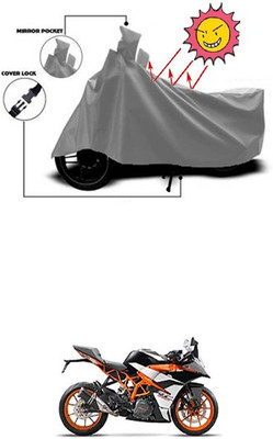 Gromaa Two Wheeler Cover for KTM(Grey)
