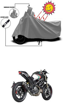 Wild Panther Two Wheeler Cover for Ducati(Grey)