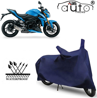 ABS AUTO TREND Waterproof Two Wheeler Cover for Suzuki(GSX, Blue)