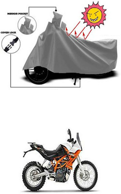 Gromaa Two Wheeler Cover for KTM(Grey)