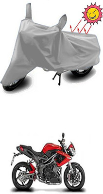 Wild Panther Two Wheeler Cover for DSK Benelli(TNT R, Silver)