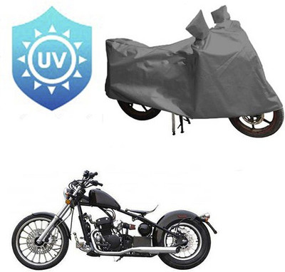 RPSENTTERPR Waterproof Two Wheeler Cover for Harley Davidson(Bobber 350, Grey)