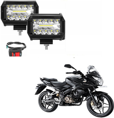 RWT 54W 18 LED Fog Lamp With On-Off Switch - 032 Fog Lamp Motorbike LED for Bajaj (12 V, 54 W)(Pulsar AS 150, Pack of 2)