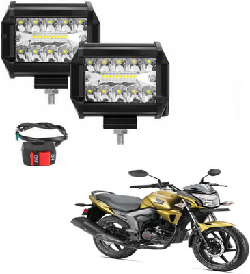 RWT 54W 18 LED Fog Lamp With On-Off Switch - 066 Fog Lamp Motorbike LED for Honda (12 V, 54 W)(CB Trigger, Pack of 2)