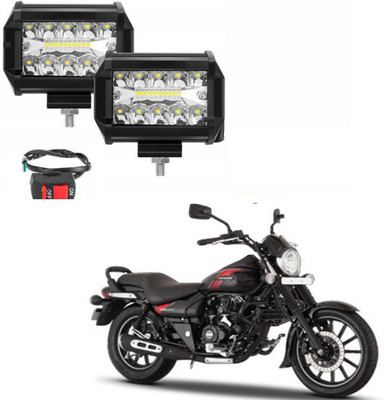 RWT 54W 18 LED Fog Lamp With On-Off Switch - 509 Fog Lamp Motorbike LED for Bajaj (12 V, 54 W)(Avenger, Pack of 2)