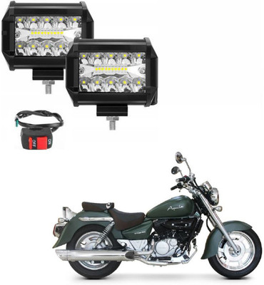 BRPEARl 54W 18 LED Fog Lamp With On-Off Switch - 284 Fog Lamp Motorbike LED for Hyosung (12 V, 54 W)(Aquila 250, Pack of 3)