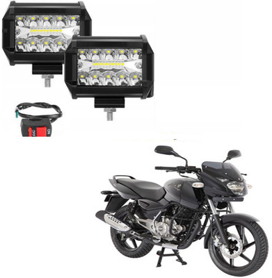 RWT 54W 18 LED Fog Lamp With On-Off Switch - 028 Fog Lamp Motorbike LED for Bajaj (12 V, 54 W)(Pulsar 150 DTS-i, Pack of 2)