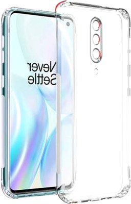 VAKIBO Back Cover for Oneplus 8(Transparent, Grip Case, Pack of: 1)