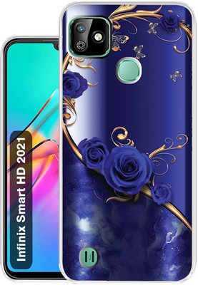 Case Club Back Cover for Infinix Smart HD 2021(Blue, Grip Case, Silicon, Pack of: 1)