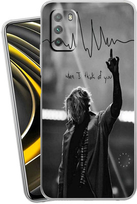 mobom Back Cover for Poco M3(Multicolor, Dual Protection, Silicon, Pack of: 1)