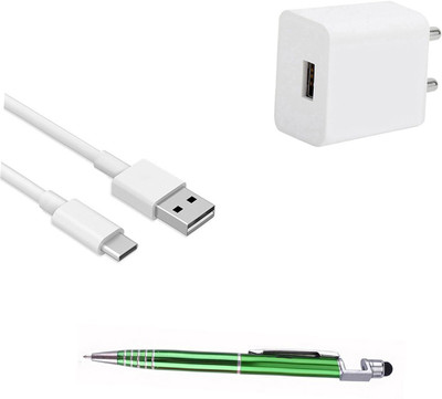SARVIN Wall Charger Accessory Combo for Realme Narzo 20(White)