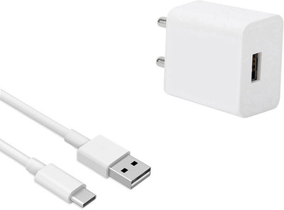 DAKRON Wall Charger Accessory Combo for Realme 6(White)