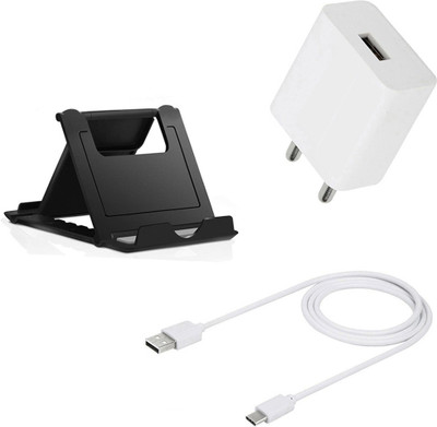 SARVIN Wall Charger Accessory Combo for Vivo V20(Multicolor)
