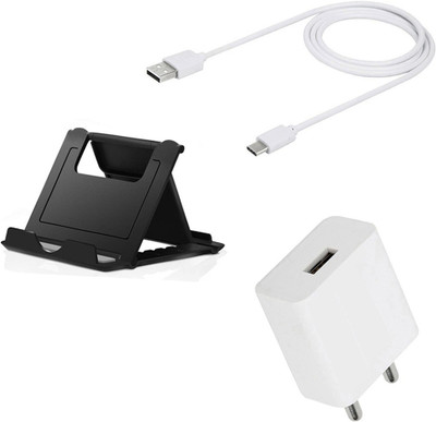 SARVIN Wall Charger Accessory Combo for Vivo Y30(White)