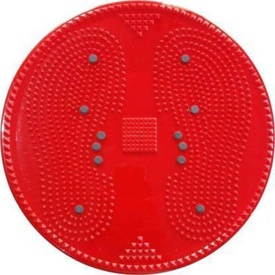 FITGENIX Tummy TWISTER Acupressure Pyramids n Magnets Useful foR Spine Fitness Ab Ab Exerciser(Red)