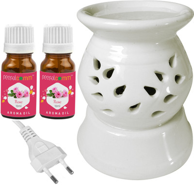 PeepalComm Rose Diffuser Set PC-130ELEDIFF001-2RS(3 x 6.67 ml)