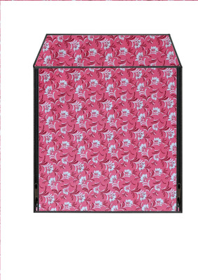 AAVYA UNIQUE FASHION Front Loading Washing Machine  Cover(Width: 66.46 cm, Pink)