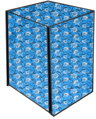 AAVYA UNIQUE FASHION Front Loading Washing Machine  Cover(Width: 60.96 cm, Blue,white)