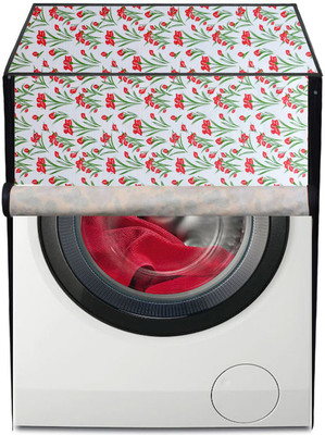 AAVYA UNIQUE FASHION Front Loading Washing Machine  Cover(Width: 60.96 cm, Multicolor,Flower)